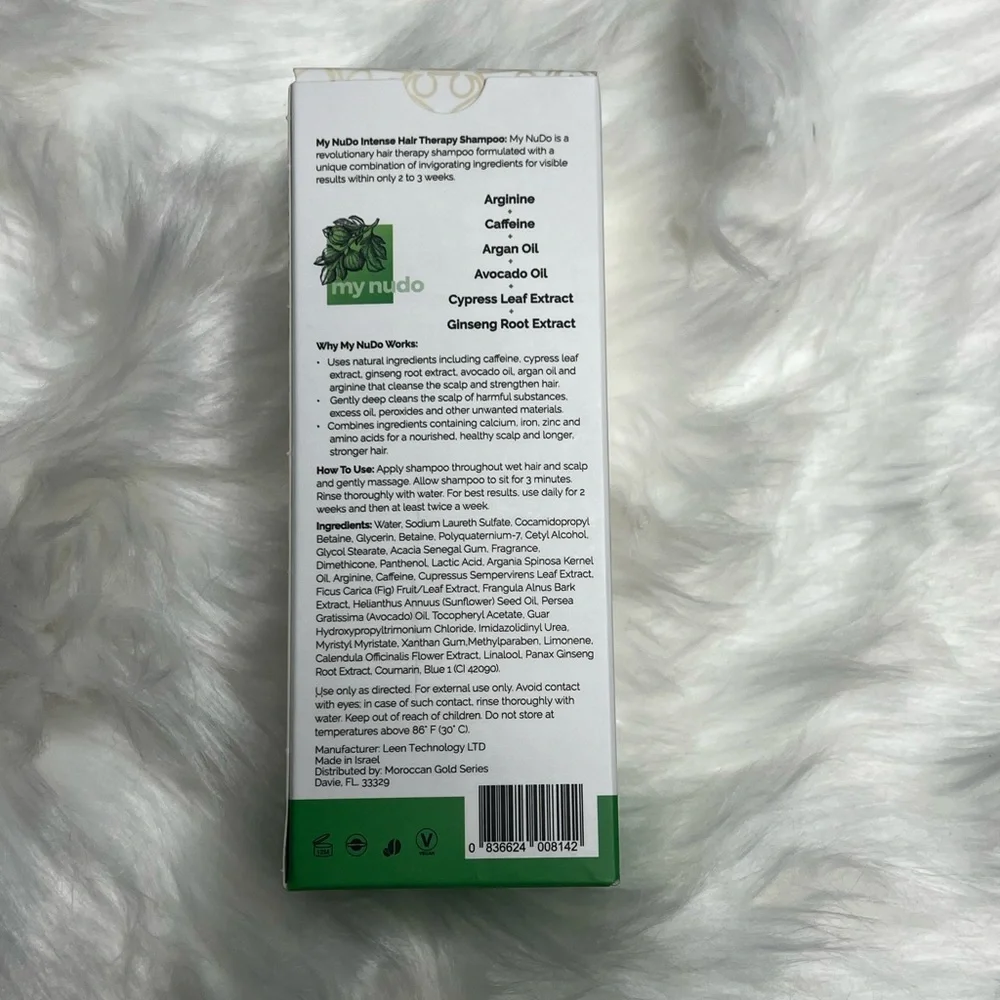 Moroccan Gold Series My NuDo Rejuvenating Shampoo 8.45 oz.